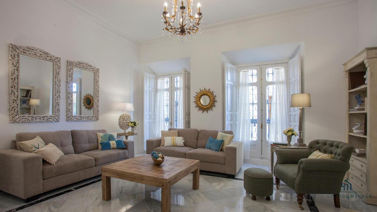 شقة Living4Malaga Aduana Presidential المظهر الخارجي الصورة